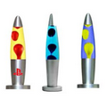 Silver Base Colorful Motion Lava Lamp (13")